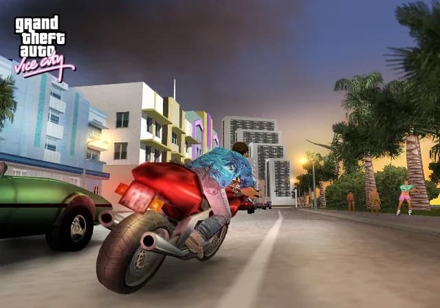 Vice City Cheetah on the strip