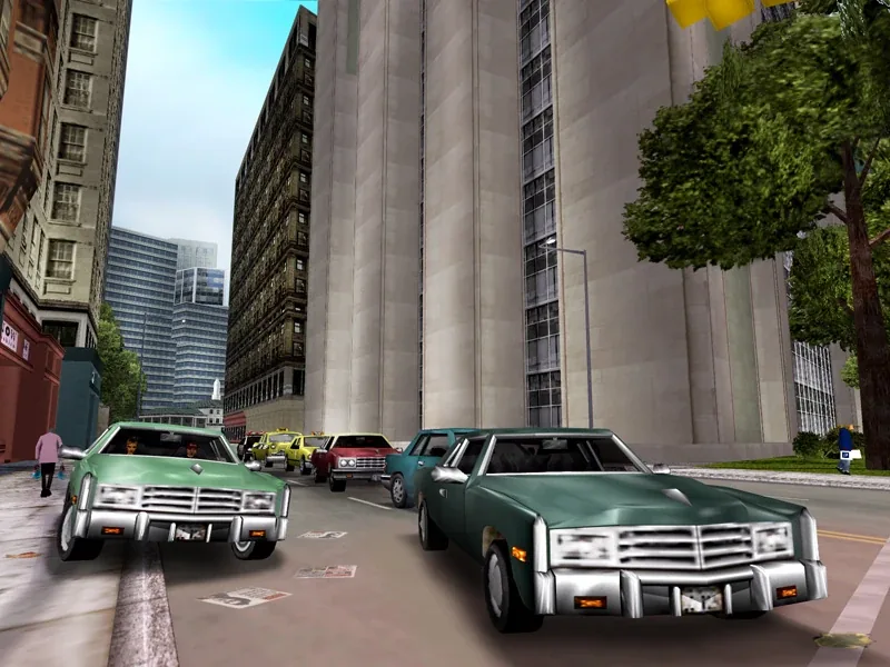 Liberty City skyline — GTA III