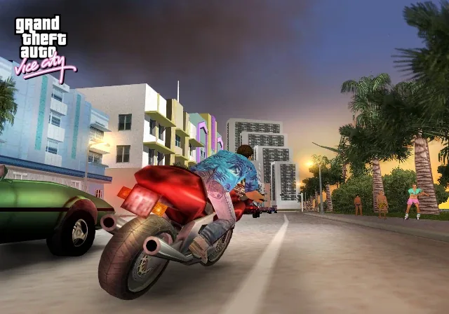 Vice City Cheetah on the strip